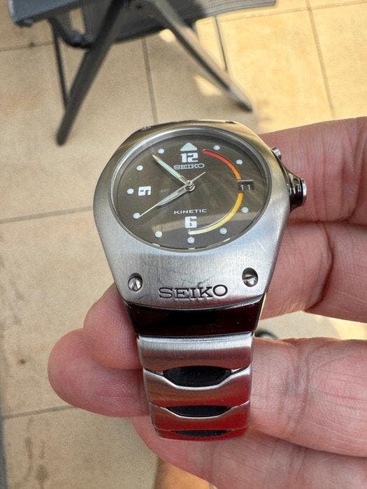 Seiko - Kinetic - Zonder minimumprijs - 5M42-0E39 - Heren -, Handtassen en Accessoires, Horloges | Antiek