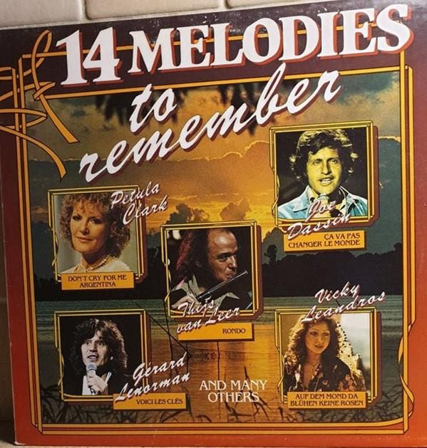 Various - 14 Melodies To Remember, Cd's en Dvd's, Vinyl | Pop, Gebruikt, Verzenden