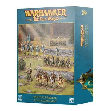Wood Elf Realms Battle March Army (warhammer nieuw), Ophalen of Verzenden