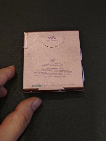 Sony - MZ-E505 Draagbare minidisc-speler