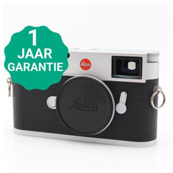 Leica 20201 M11 body zilver | Tweedehands, Audio, Tv en Foto, Fotocamera's Digitaal, Verzenden, Zo goed als nieuw, Leica