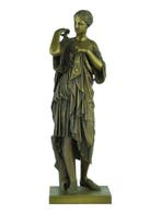 sculptuur, Diana of Gabii - Antique Art - 50 cm - Brons