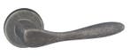 Intersteel Deurkruk banaan met ronde rozet oud grijs, Ophalen of Verzenden, Nieuw