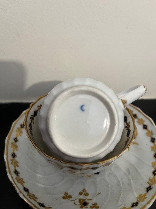 Kop en schotel (8) - Porselein - Worcester kopjes, Antiek en Kunst, Antiek | Glaswerk en Kristal