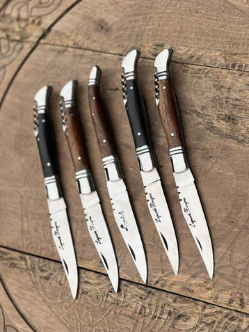 Keukenmes - Kitchen knife set - Laguiole Bougna Met Bee