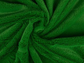 10 meter zachte bont - groen - Pluche stoffen, Verzenden, 120 cm of meer, Polyester, Groen