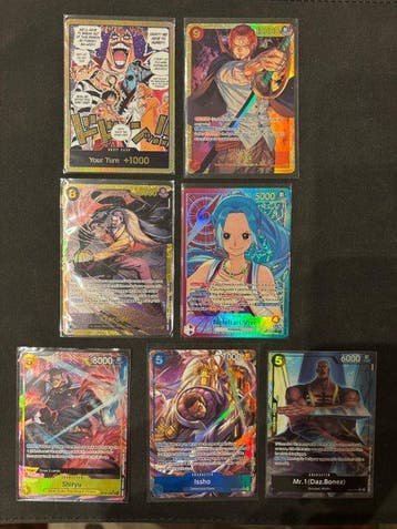 Bandai - 3750 Card - One Piece - Lotto 3750 carte one piece, Hobby & Loisirs créatifs