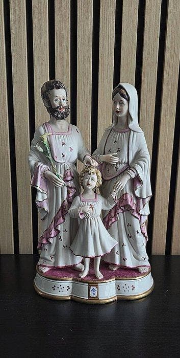 Capodimonte - Beeldje - Heilige Familie - 31 cm - Porselein