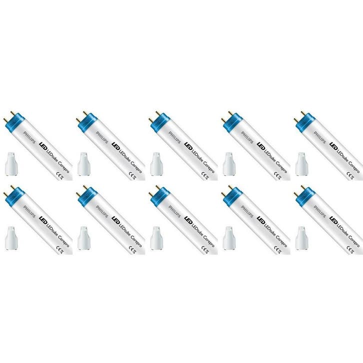 PHILIPS LED TL Buis T8 - 10 Pack Daglicht Wit, Maison & Meubles, Lampes | Lampes en vrac, Envoi