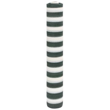 vidaXL Privacynet 195 g/m² 1,8x10 m HDPE groen en wit, Verzenden