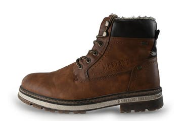 Mustang Veterboots in maat 45 Cognac, Overige kleuren, Verzenden, Boots, Mustang