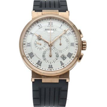 Breguet - Marine Chronograph 5527 Watch 1.7 - 5527BR/12/5WV, Nieuw