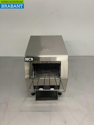 RVS Doorloop toaster Broodrooster Conveyor oven 150 stuks, Ophalen of Verzenden, Nieuw in verpakking