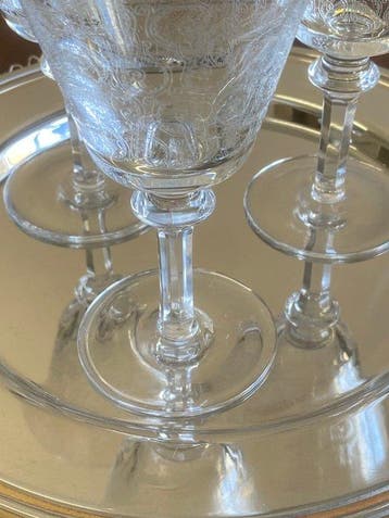 Baccarat - Kelk (6) - rohan - Kristal - Baccarat-model