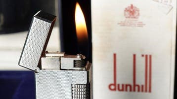 Dunill - Basket Pattern Rollagas Lighter - Zonder, Nieuw