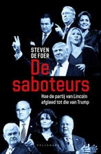 De saboteurs 9789463106948 Steven De Foer, Verzenden, Zo goed als nieuw, Steven De Foer