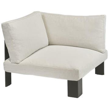 Serax Fauteuil Hoekzit Indoor Ivoor - Hoekzetel - Nieuw in, Verzenden, Klassiek, Nieuw, 75 tot 100 cm
