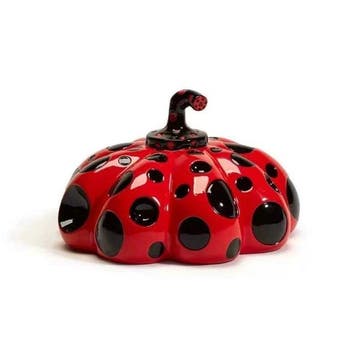 Yayoi Kusama (1929) (after) - sculptuur, Red Pumpkin - 14 cm, Nieuw
