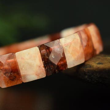 Fire Quartz – Quartz hématoïde rouge - haute qualité -, Collections, Minéraux & Fossiles