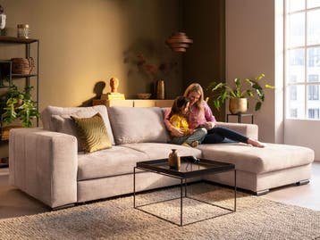 Zetel vanaf €660.-  | Beige Hoeksalon, Nieuw