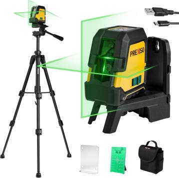 Prexiso Lijnlaser 360 incl. Statief | Retour deal, snel weg!, Verzenden, Zo goed als nieuw, Licht