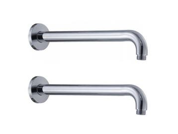 Veiling - 2x Beaux douchearm wand 40cm Port chroom, Bricolage & Construction
