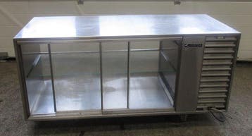 Norpe opzetkoelvitrine – B120 x D47,5 x H52 cm - met