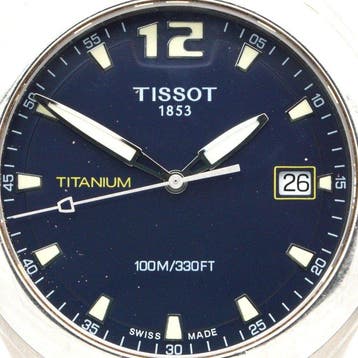 Tissot - Titanium Quartz Date - Sans prix de réserve - T760, Nieuw