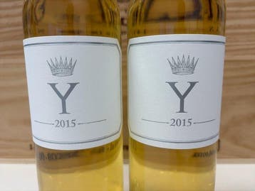 2015 Château dYquem Y (Ygrec) - Bordeaux - 2 Flessen (0.75, Nieuw