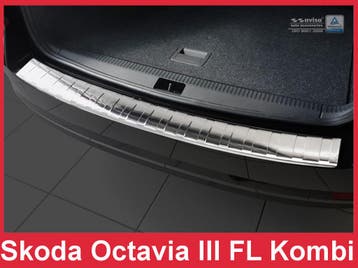Avisa Achterbumperbeschermer | Skoda Octavia Combi 17-20 5-d, Verzenden