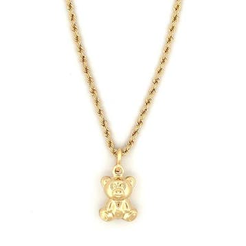 Handmade - Halsketting - Teddy - 3.4 g - 18 karaat Geel goud, Nieuw