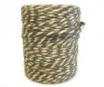 Jute 2 tone rol 2 kleurig bruin, Nieuw