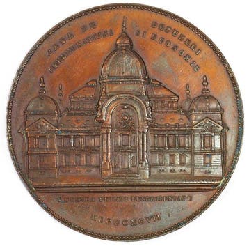 Roumanie. Carol I. Historical Medal Casa de Depuneri,