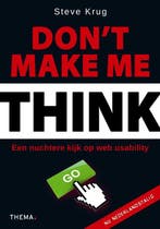 Dont make me think! 9789058714398 Steve Krug, Verzenden, Steve Krug