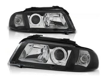 Koplampen Black geschikt voor Audi A4, Verzenden