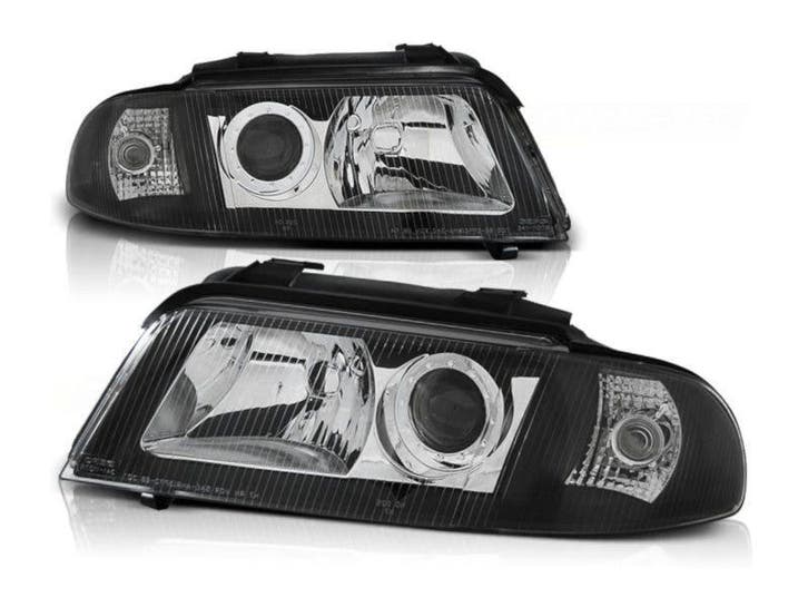 Koplampen Black geschikt voor Audi A4, Auto-onderdelen, Verlichting, Nieuw, Audi, Verzenden