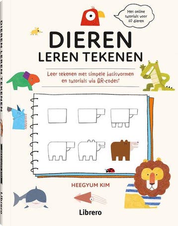 Dieren leren tekenen 9789464990539 Heegyum Kim, Verzenden, Zo goed als nieuw, Heegyum Kim