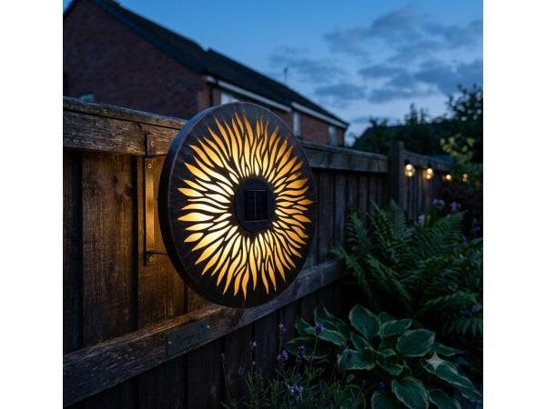 Veiling - Draadloze Solar Zonnewandlamp, Maison & Meubles, Lampes | Appliques