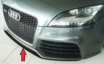 Rieger spoilerzwaard | TT RS (8J): 09.09- - Coupé, Roadster, Verzenden