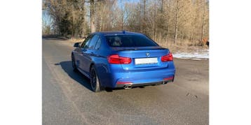 FOX BMW F30/31 - 330i xDrive einddemper dwars uitgang rechts, Verzenden, Nieuw