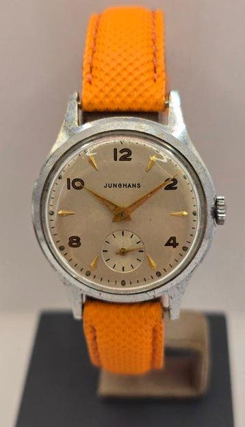 Junghans - Vintage Hand-Wind Small Seconds - Sans prix de, Bijoux, Sacs & Beauté