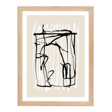 Vintlux Fotolijst Nordby Raised - Essen Ongelakt 50x70 cm, Verzenden, Nieuw