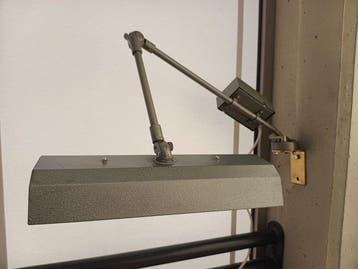 Siemens - Lamp - Staal - Industrieel ontwerp, Antiek en Kunst