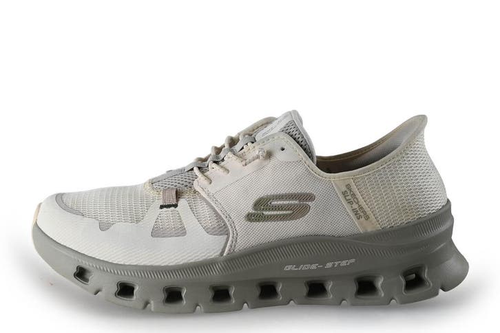 Skechers Sneakers in maat 43 Wit, Kleding | Heren, Schoenen, Wit, Zo goed als nieuw, Sneakers, Verzenden