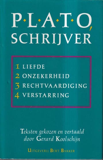 PLATO,SCHRIJVER 9789035104839 Plato, Verzenden, Gelezen, Plato