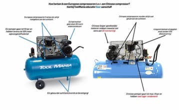 TM 100 Liter Compressor 3Hp, 230v, Verzenden, Nieuw