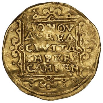 Nederland, Kampen Ferdinand III. Dukaat 1653 - RARE, Postzegels en Munten