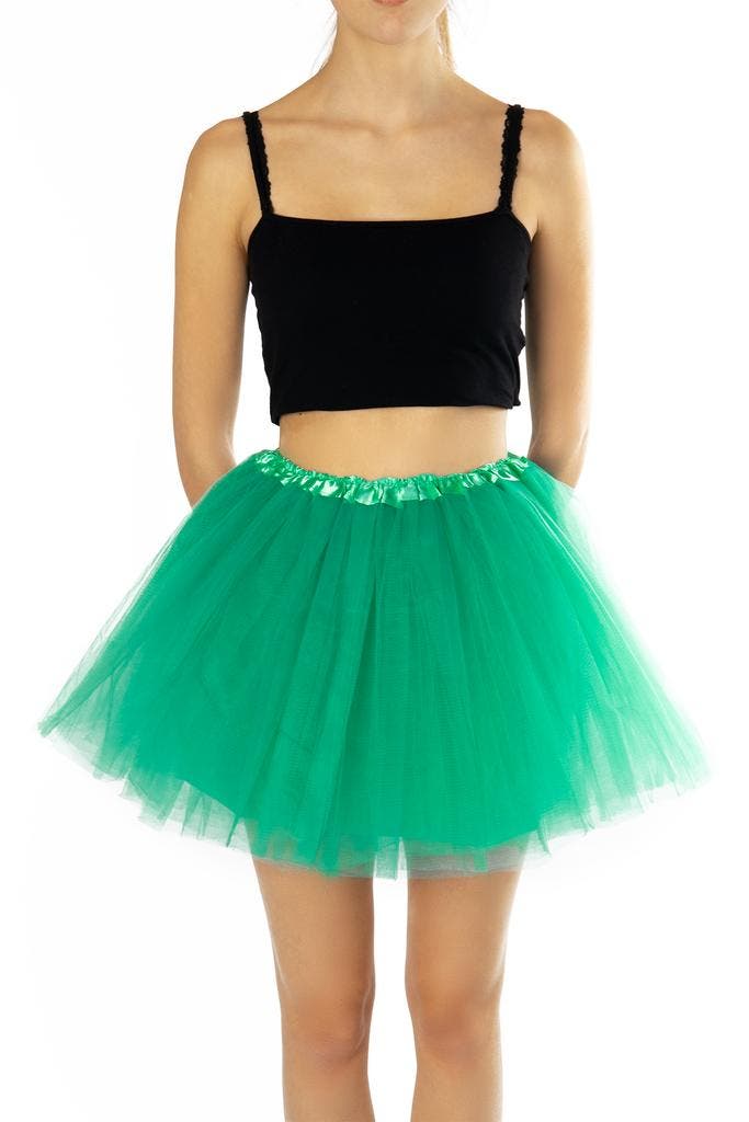 KIMU® Tutu Turquoise Tule Rokje 98 104 110 116 Blauw Groen P, Kinderen en Baby's, Carnavalskleding en Verkleedspullen, Meisje
