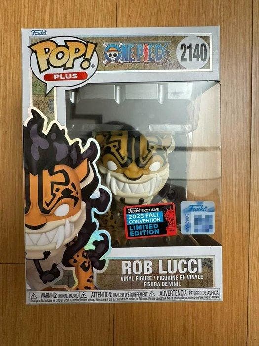 Funko - Funko Pop - One Piece - 2140 Rob Lucci Tiger and, Antiquités & Art, Antiquités | Jouets