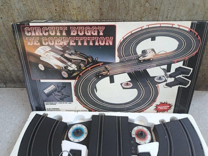 Circuit Buggy de Compétition NIPCO Toys 1980s - Set Completo, Hobby en Vrije tijd, Modelauto's | 1:5 tot 1:12